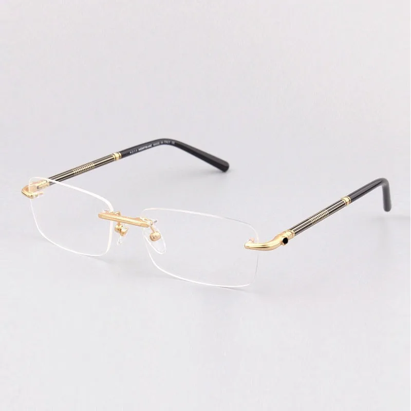 2022 New Arrive Brand Retro Myopia Eyewear Men Square Myopia Eyeglasses Frames New Style Business Glasses Frames