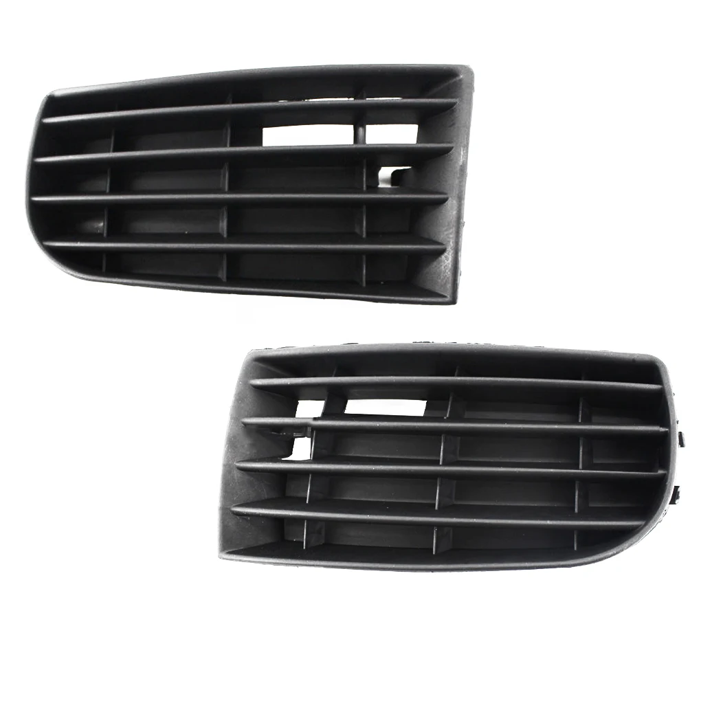 1 Pair automobiles fog light grille Without Holes 1K0853665A/1K0853666A Replacement for Golf 5 MK5 05-09