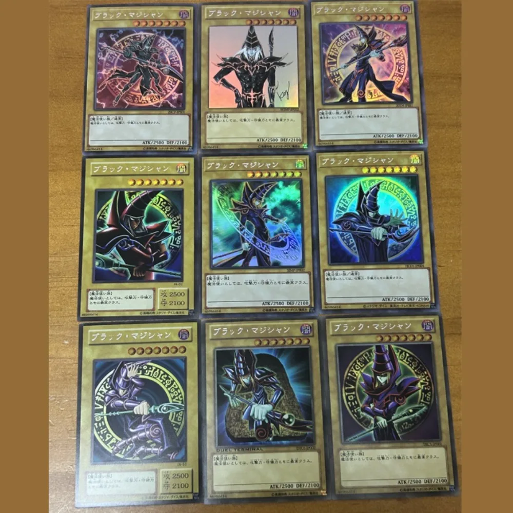 DIY Yu-Gi-Oh Dark Magician BlueEyes White Dragon Dark Magician Girl Flashcard Anime Peripheral Game Collection Card Holiday Gift