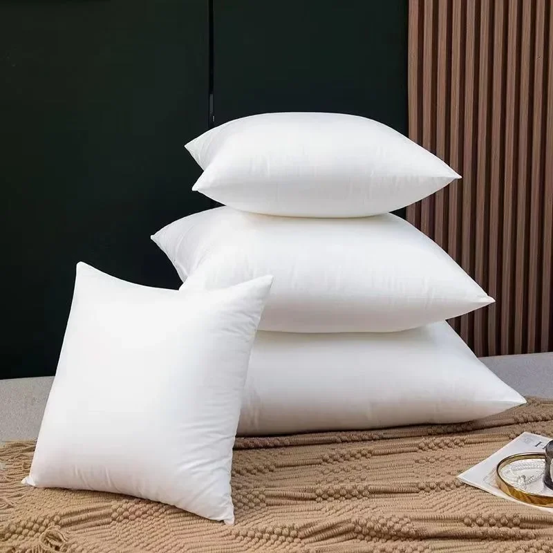 

White Pillow Core Cushion Pillow Soft Filling Sofa Bed Bedroom Dormitory Hotel Non-woven Fabric Pillow Inner Liner Breathability