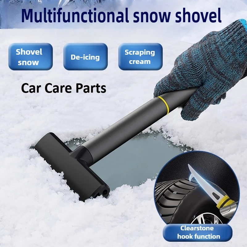 Auto Eis Schaber Windschutzscheibe Schnee Entfernung Schaufel Eis Brecher Schnee Entferner Reinigung Glas Pinsel TPU Winter Schnee Pinsel Schaufel Werkzeug