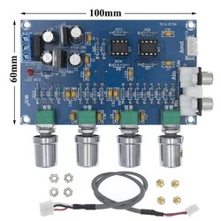 XH-M164 NE5532 Stereo przedwzmacniacza przedwzmacniacz tablica dźwiękowa Audio 4 kanały moduł wzmacniacza 4CH CH obwód sterowania, proszę kliknąć na przedwzmacniacz