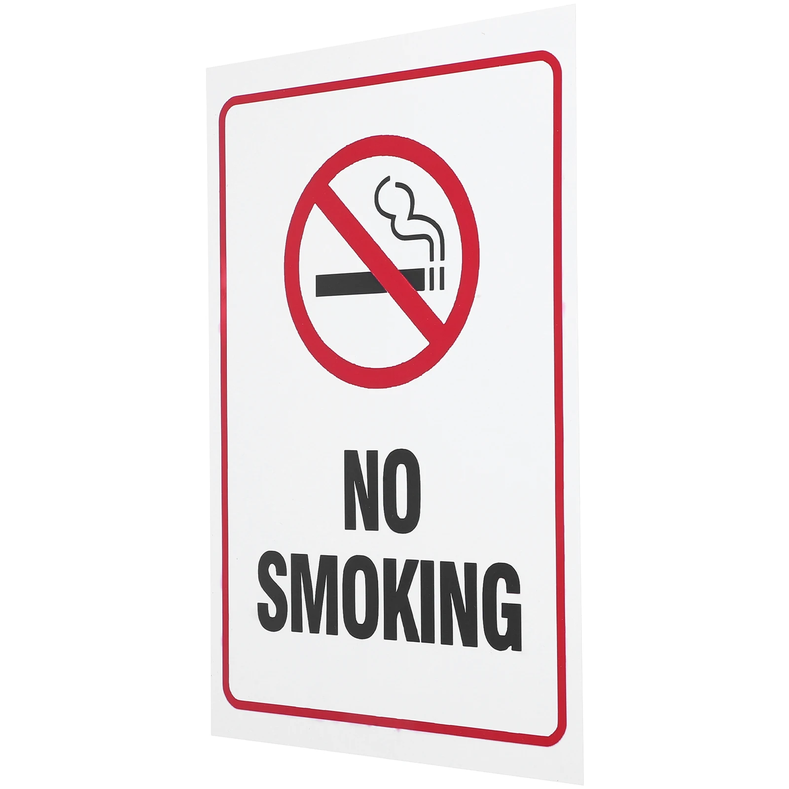 

No Smoking Signs Warning Sign for Outdoor Aluminum Reflective Sticker Non Smoking Caution Sign Waterproof