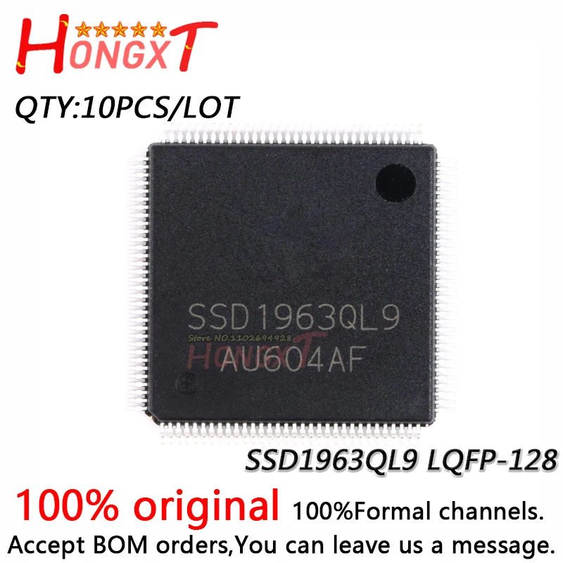 

10 шт., 100% Новинка, модель SSD1963QL9 LQFP-128.