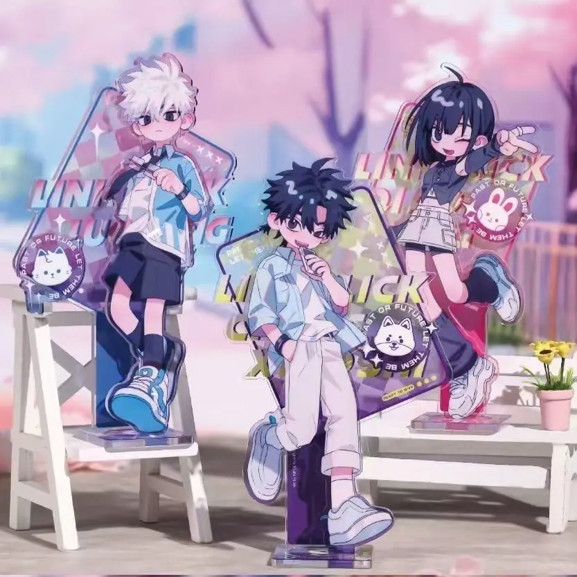 Anime Movie Link Click Charles Lucas Rⅰn Acrylic Figure Stand Model Plate DIY Desk Decor Standing Sign Ornaments For Fans Gift