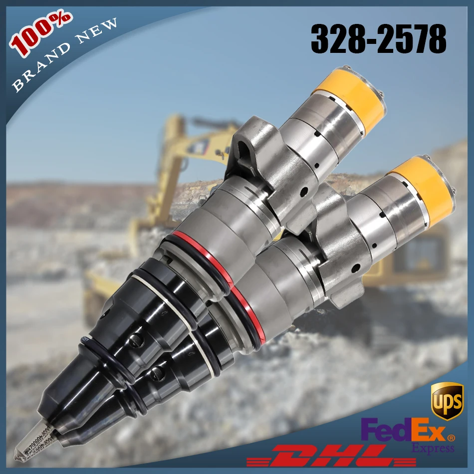 

High Quality Common Rail Fuel Injector 328-2578 for Caterpillar C9 Construction Machinery Engine Injector 3282578
