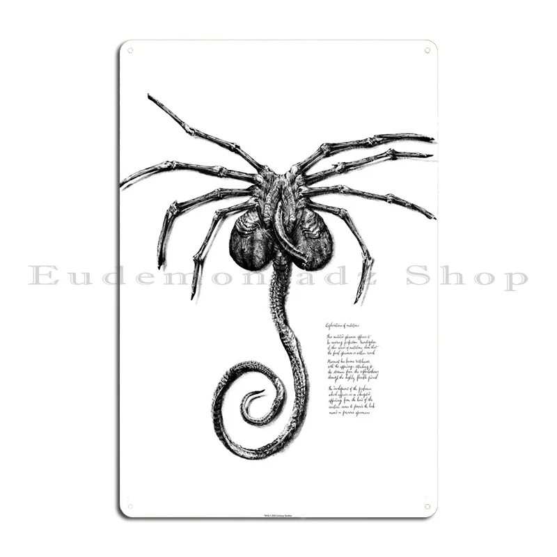 Explorations Of Mutations Sketch Metal Plaque Pub Printing Club Wall Decor Living Room Tin Sign Poster