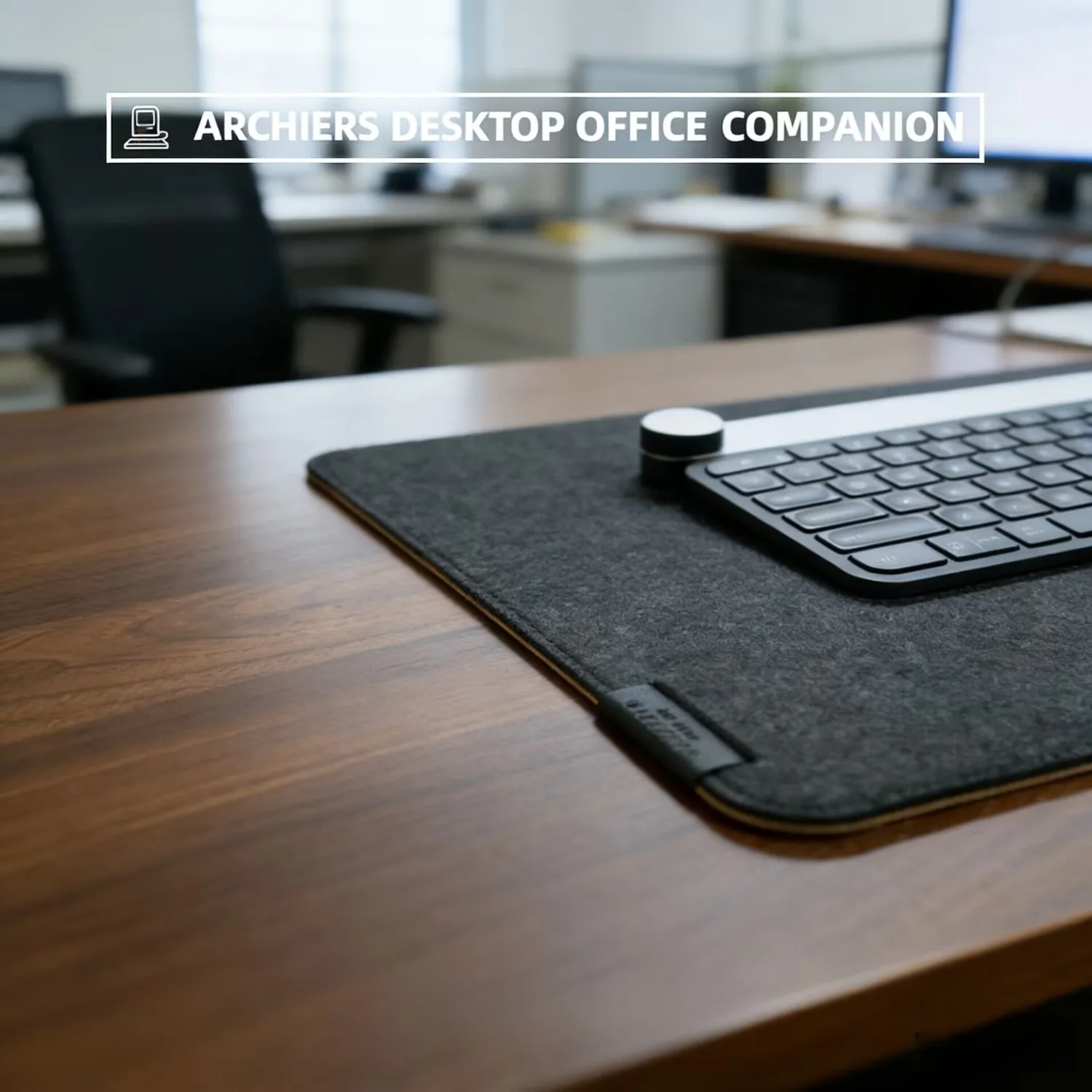 Felt Cork XXL Keyboard Mousepad Computer Desk Pad Dedicated for Gaming and Office Use 900x400mm Non-slip Keyboard Pad