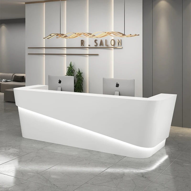 Mesas de recepção de atmosfera da empresa Moda moderna   mesas de recepção simples com sensação sofisticada   Móveis de escritório Zum empfang YS40CC