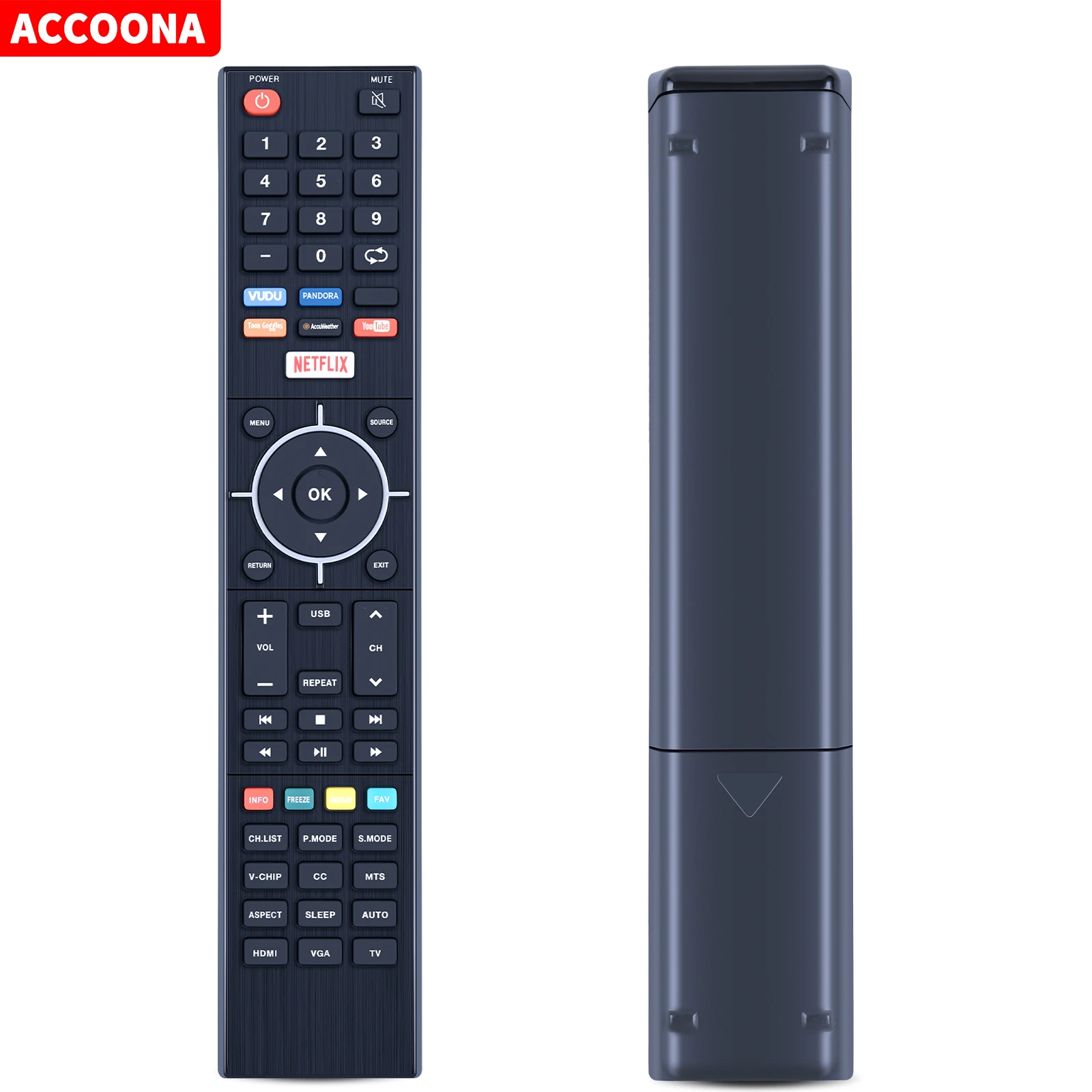 

845-058-03B03 Remote Control for Westinghouse Element Smart TV E2SW3918 ELST4017 ELSJ5517 E4SFC5017 ELSJ4016 ELST5016S ELEFJ322S