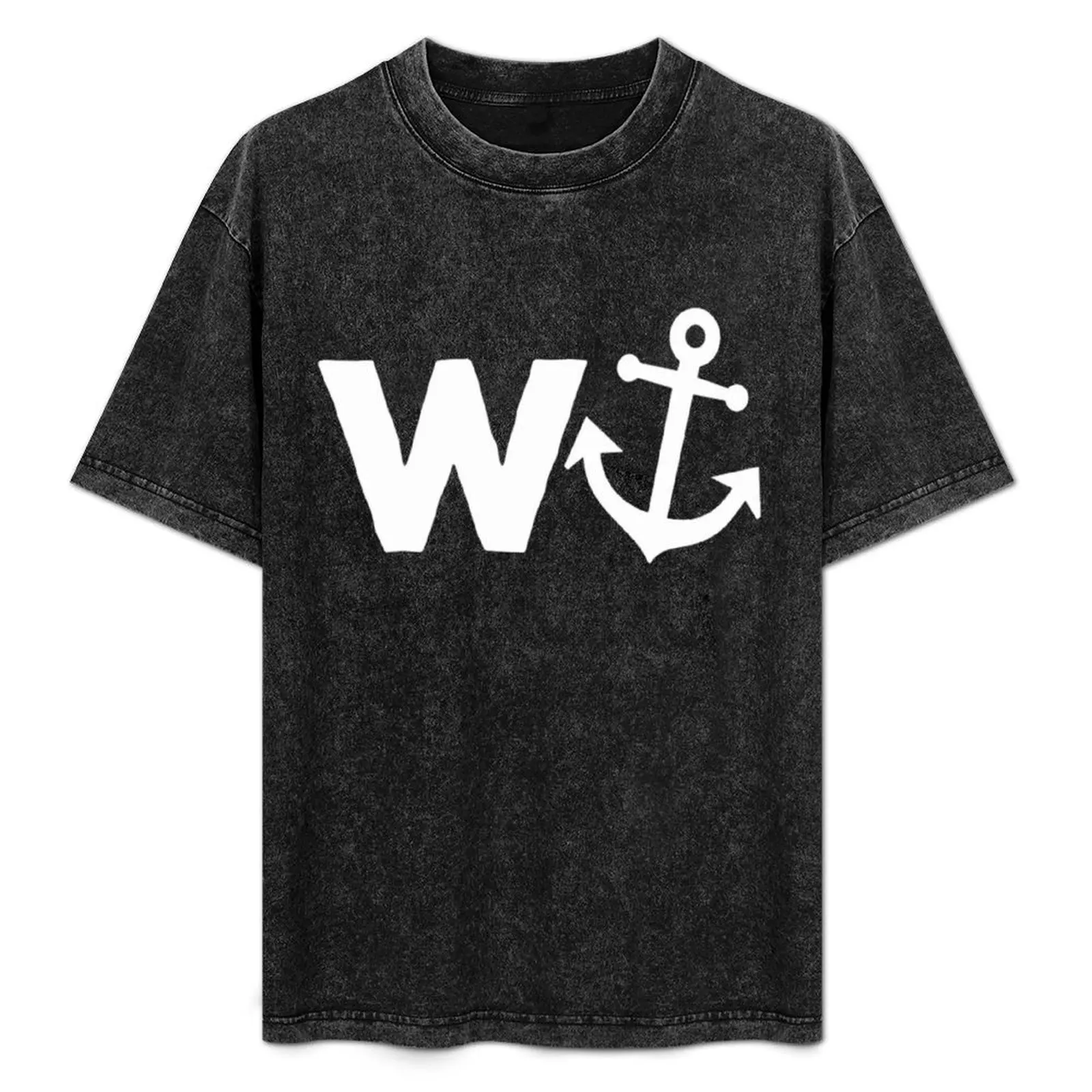 

W Anchor T-Shirt Personalized t-shirt football t shirt clothing for men