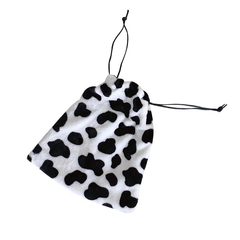 

Cosmetics Storage Makeup Pouch Cow Drawstring Toiletry Bag Portable Wash Bag For Travel Home Use High Quality