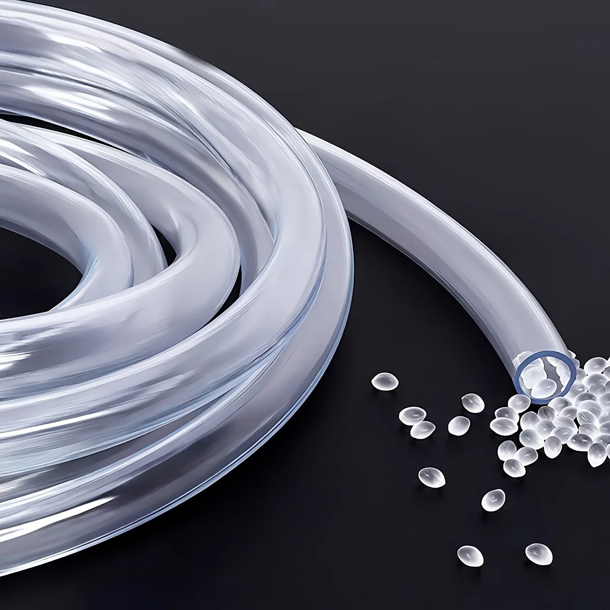 

Transparent Tube Flexible Plastic Tube Hose Set For Home Repair Water Oil Transfer Aquarium, Industrial Oil Pumping Laboratory M