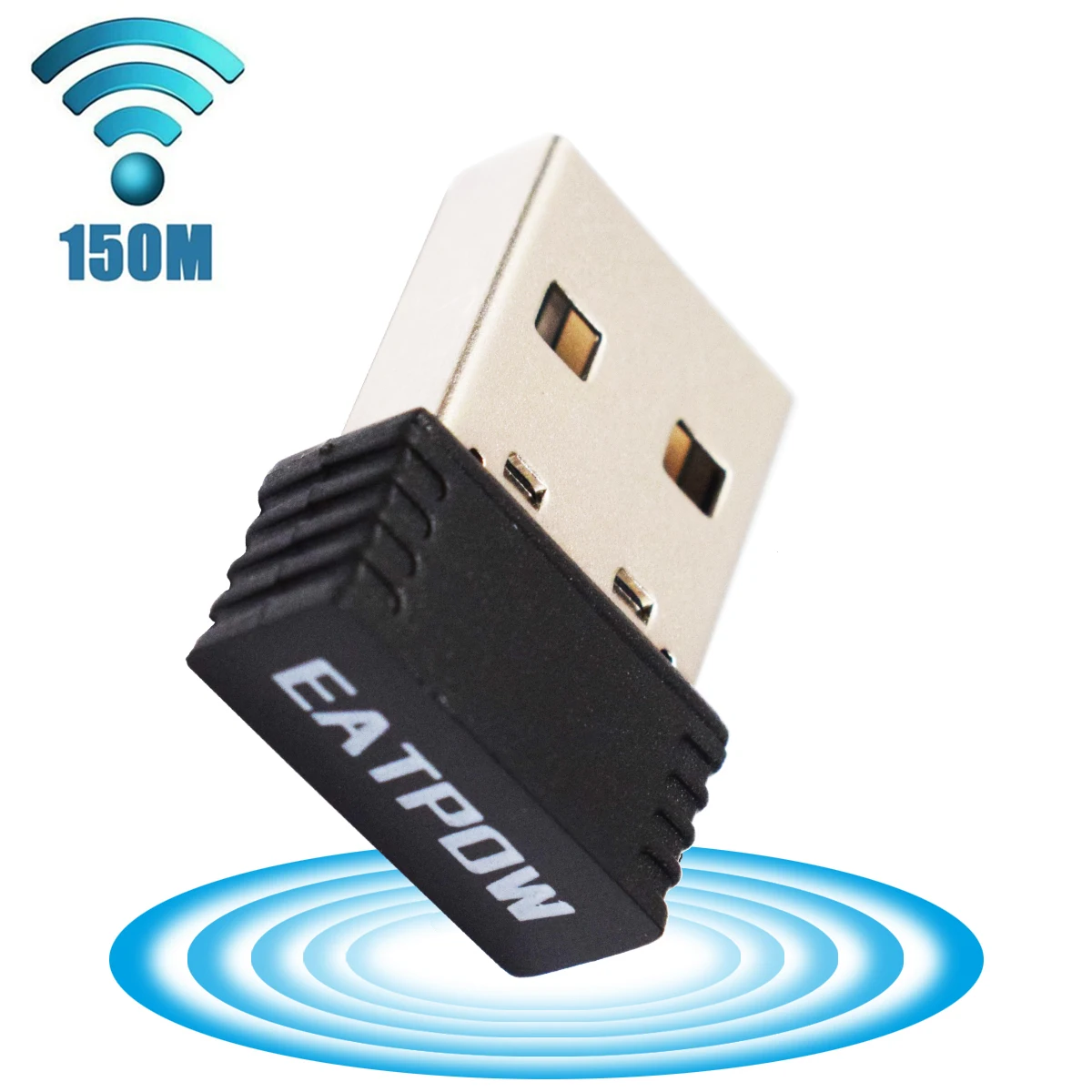 EATPOW อะแดปเตอร์เครือข่ายไร้สาย802.11อะแดปเตอร์ Wifi USB Wifi สำหรับเดสก์ท็อป Wifi Wifi Wifi 150Mbps