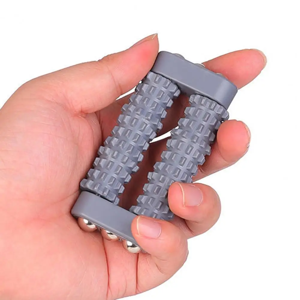 

9.5cm Handheld Roller Massager Muscle Fatigue Pain Relief Palm Acupoint Deep Tissue Relaxation Physical Therapy Massage Stick