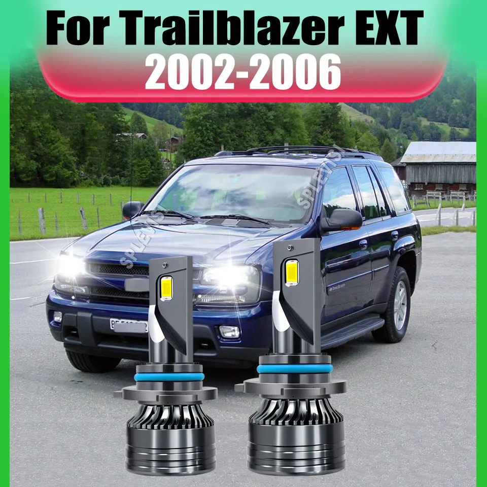 

9005 9006 Headlight Conversion Kit Design with IP67 Waterproof Rating For Chevrolet Trailblazer EXT 2002-2006 2003 2004 2005