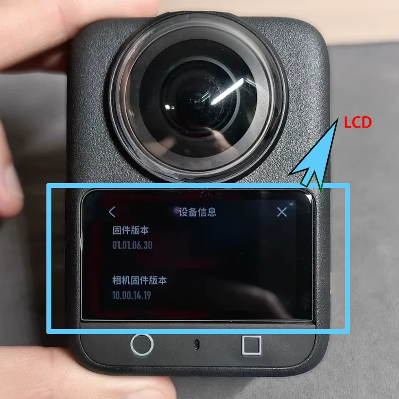 Novas peças originais de reparo de tela LCD grande para câmera DJI Osmo 360