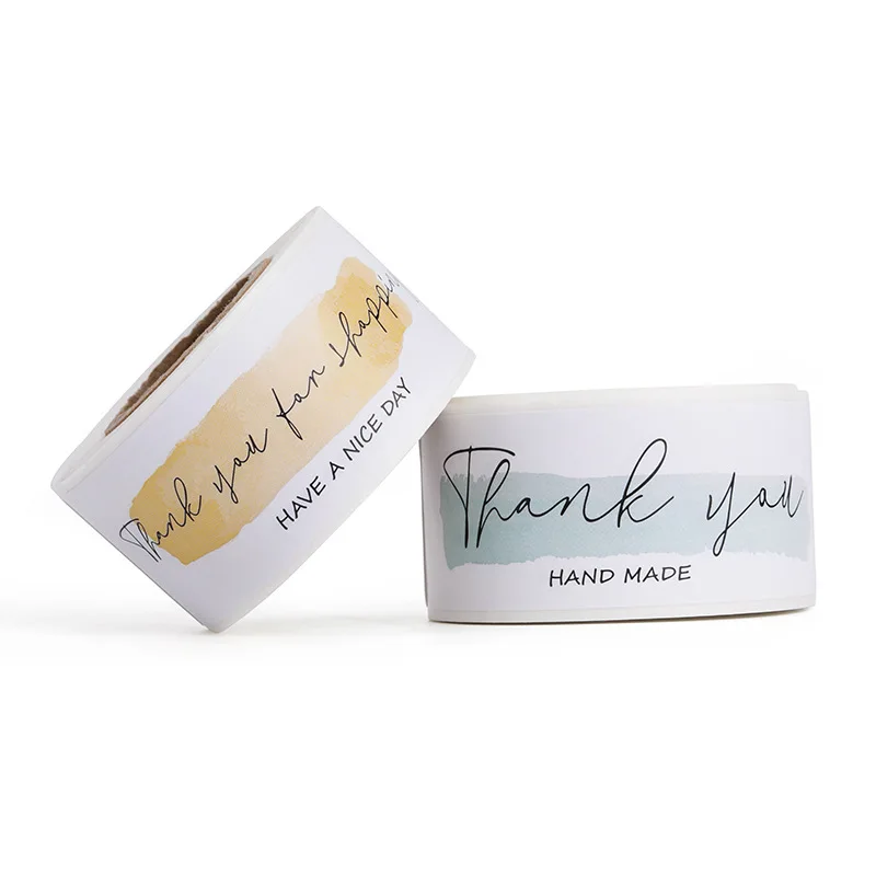 120pcs Thank You For Your Order Stickers Labels For Envelope Sealing For Small Business Decor Sticker Stationery Package Decor