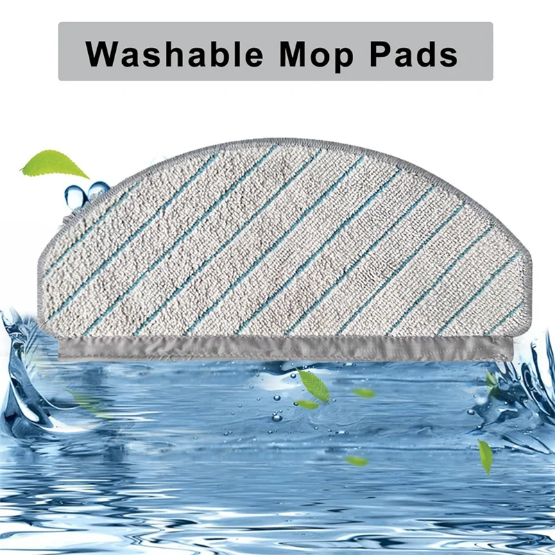 

42PCS For ECOVACS T10 PLUS / X1 PLUS Robot Vacuum Replacement Spare Parts Main Side Brush Hepa Filter Mop Cloth Dust Bag A