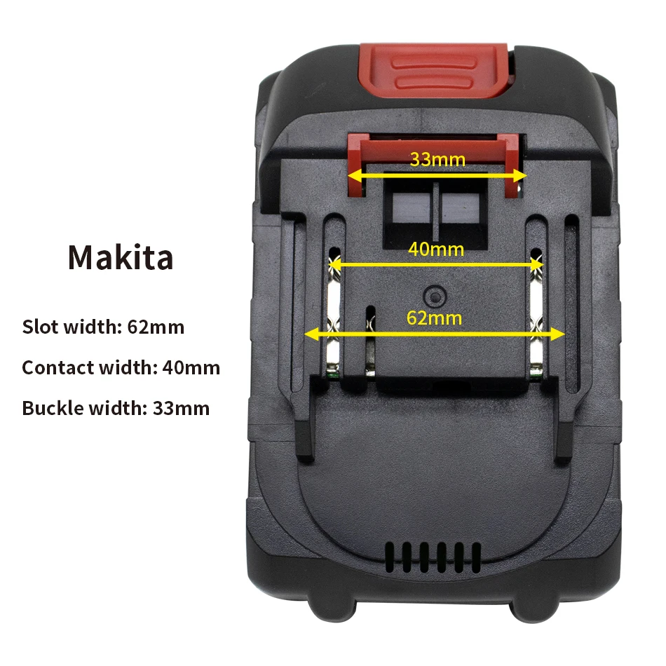 2PCS 21V Rechargeable Battery 2000mAh Lithium Ion Battery For Makita Electric Power Tool Battery