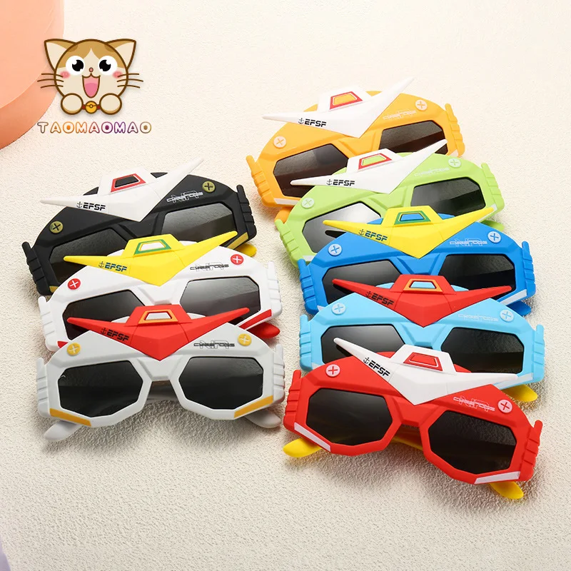 Cartoon Toys Kids Polarized Goggles Baby Children Sunglasses UV 400 Sun Glasses Boys Girls Cute Cool Cosplay Glasses