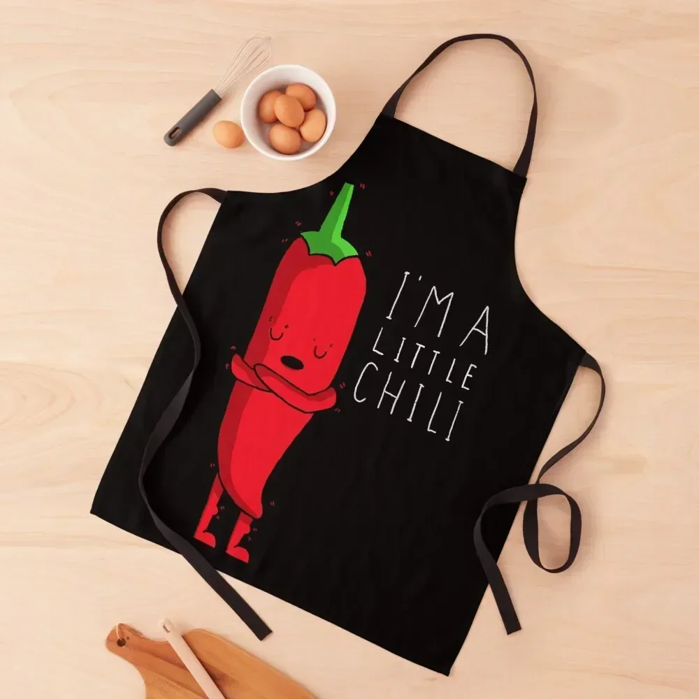 I'm a little chilli Apron Home and kitchen products For Girl painting Apron