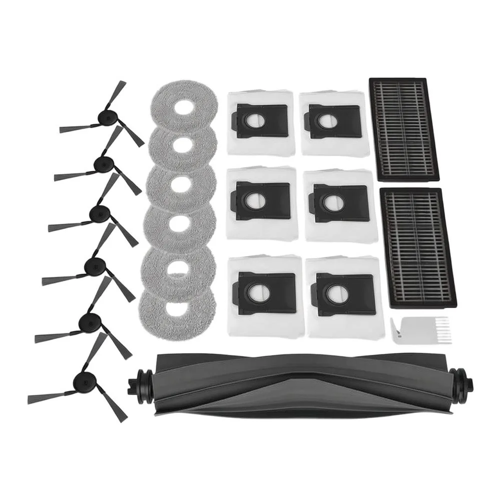 For Dreame For MOVA P70 Pro Ultra Robot Vacuum Cleaner Maintenance Kit: Brushes Filters Dust Bags Mop Cloths All-in-One Set
