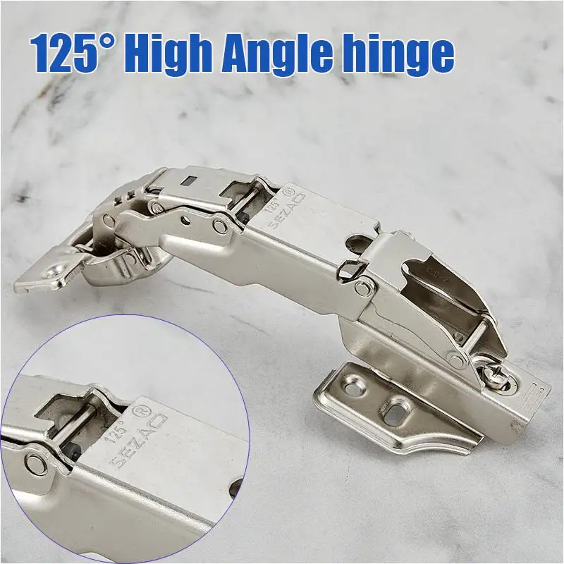

125 Degree Bone Grille Special Hinge 36mm Thick Panel Cabinet Modeling 30 Thick Damping Hinge