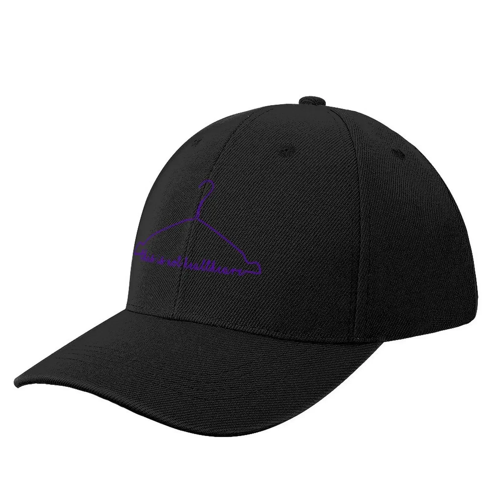 This is NOT healthcare Hanger (purple) Baseball Cap Trucker Cap Luxury Brand Baseball Men Women's