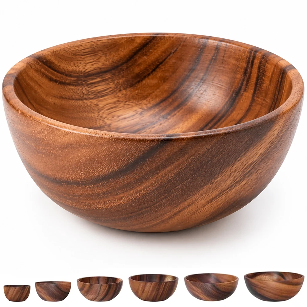 Stand Mixer Bowl - 아카시아 나무 다용도 서빙 볼 -