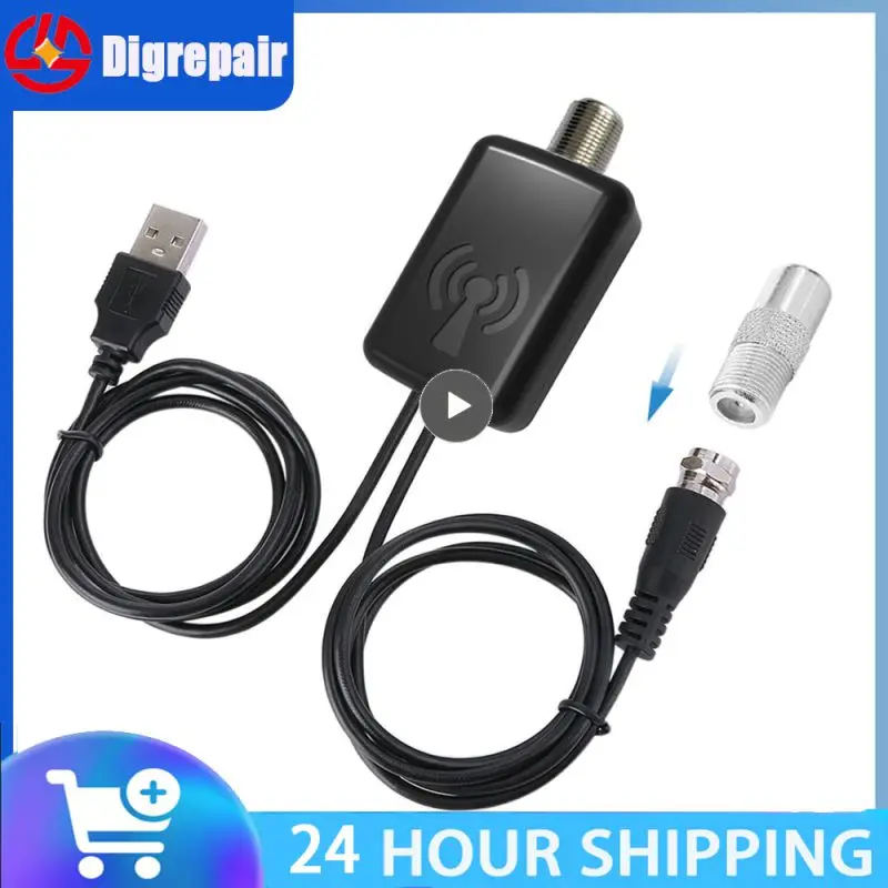Signal Amplifier Booster Convenience And Easy Installtion Digital For Cable TV For Fox Antenna Channel 25DB