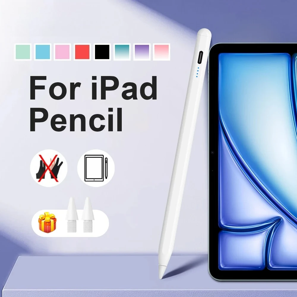 

Для Apple Pencil 2 Palm Rejection Power Display Аксессуары для iPad iPad A16 Air 11 5 4 Pro11th 13 12,9 M2 M3 M4 Mini 7 Стилус