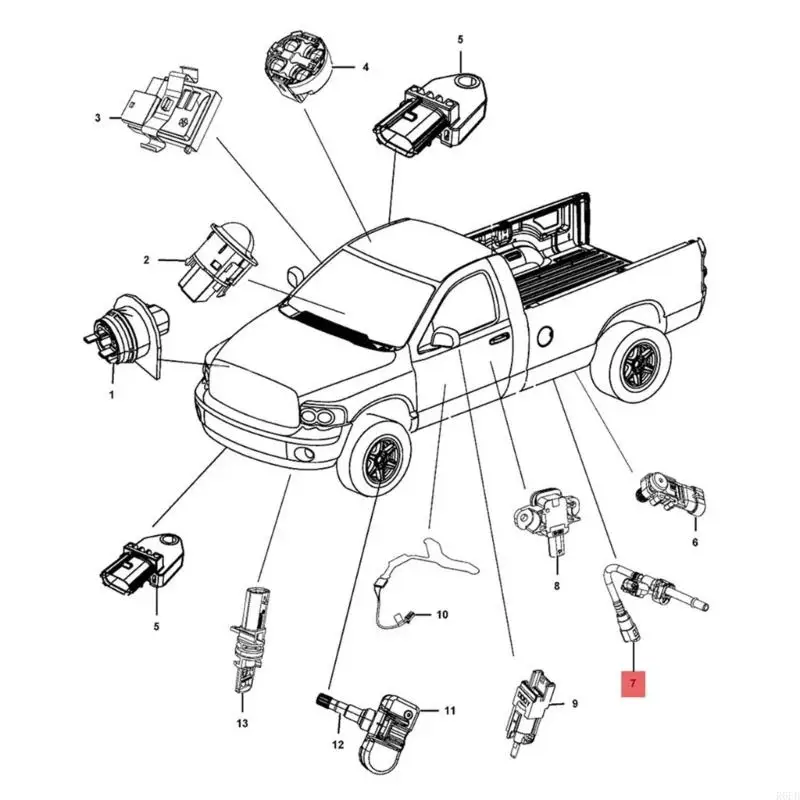 Accuracy Engineered Pressure 68210332AA Quick Response System Pressure Fits Automotive 1500 R6FB