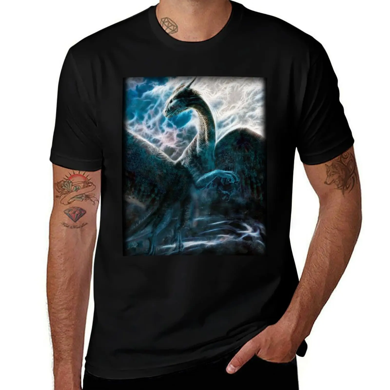 

The white t funny shirts From T-Shirt Movie for t Hit Saphira humor Eragon dark Dragon shirts man pack The
