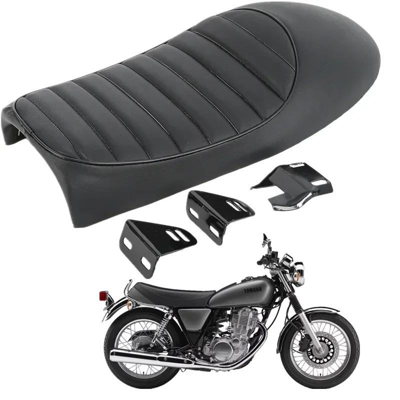 

For Honda Suzuki Yamaha SR400 XS650 GS XJ CB Motorbike Universal Hump Cafe Racer Seat Saddle