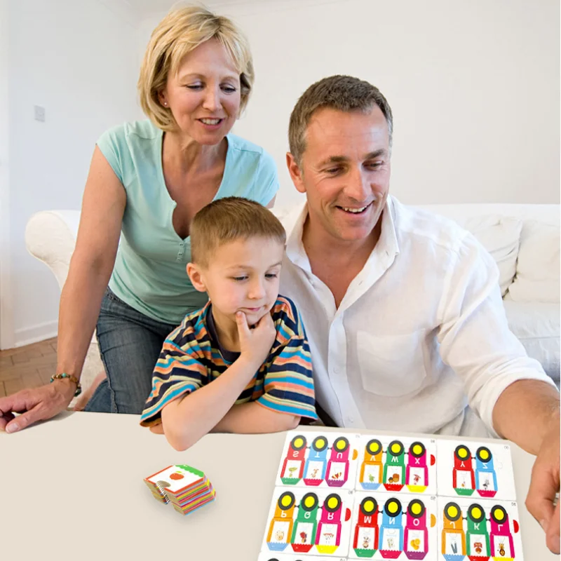 Innovazione Alfabeto per bambini Treno Puzzle Forma geometrica Giocattolo Riconoscimento delle parole Cognizione Montessori Giochi per bambini Regali