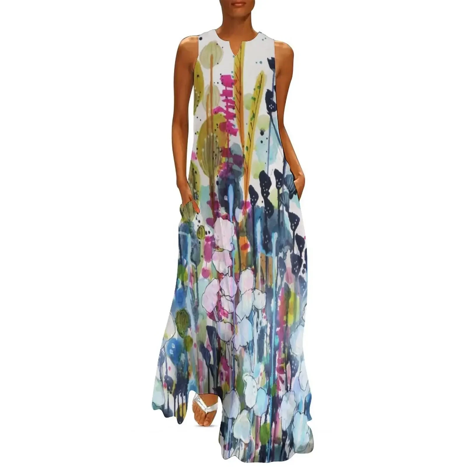 

colorful side road Long Dress Women long dress wedding dresses for parties sexy dress luxury