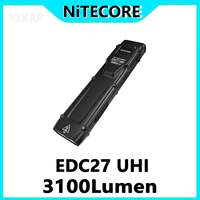 NITECORE EDC27 UHI Built-in 1,700mAh Li-ion Battery 3,100 Lumens 2 x NiteLab UHi 20  Gear, Outdoor/Camping