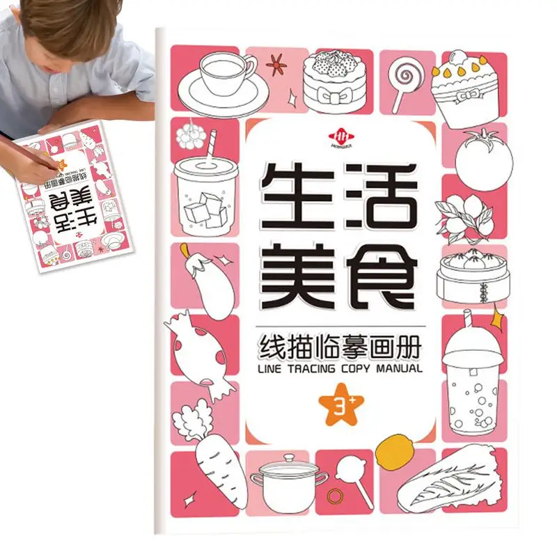 Kids Tracing Book Trace Books For Kids Handwriting Practice Preschool Activities Cartoon Animal Educational Toy For Toddler &