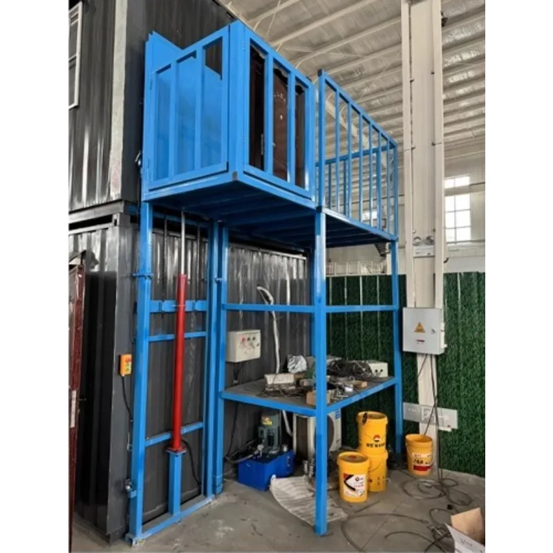 Customized Home Electric Hydraulic Freight Elevator Lift Safety Anti-fall Lifting Platform