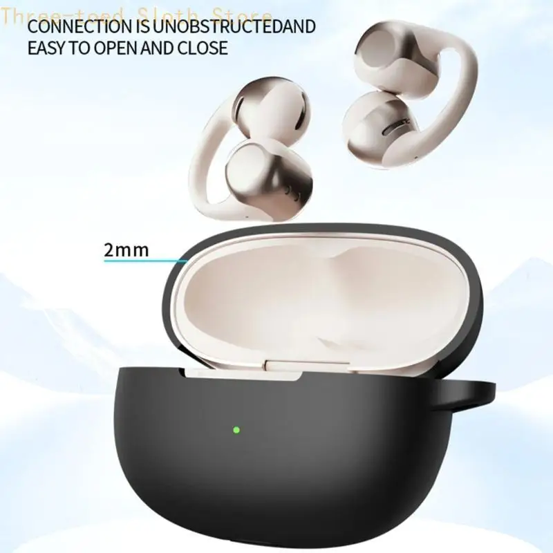 Ohrhörer-Haut-Silikongehäuse, staubdichter Schutz vor Schutzhülle, Schadensverhütung, Hülle für OpenDots E74A – Detail 8