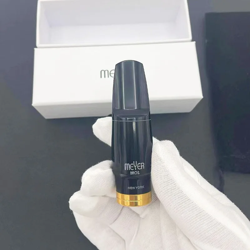 

ГОРЯЧИЙ профессиональный новый альт-саксофон Meyer, бакелитовый мундштук, мундштуки для саксофона, аксессуары, размер 5, 6, 7, 8