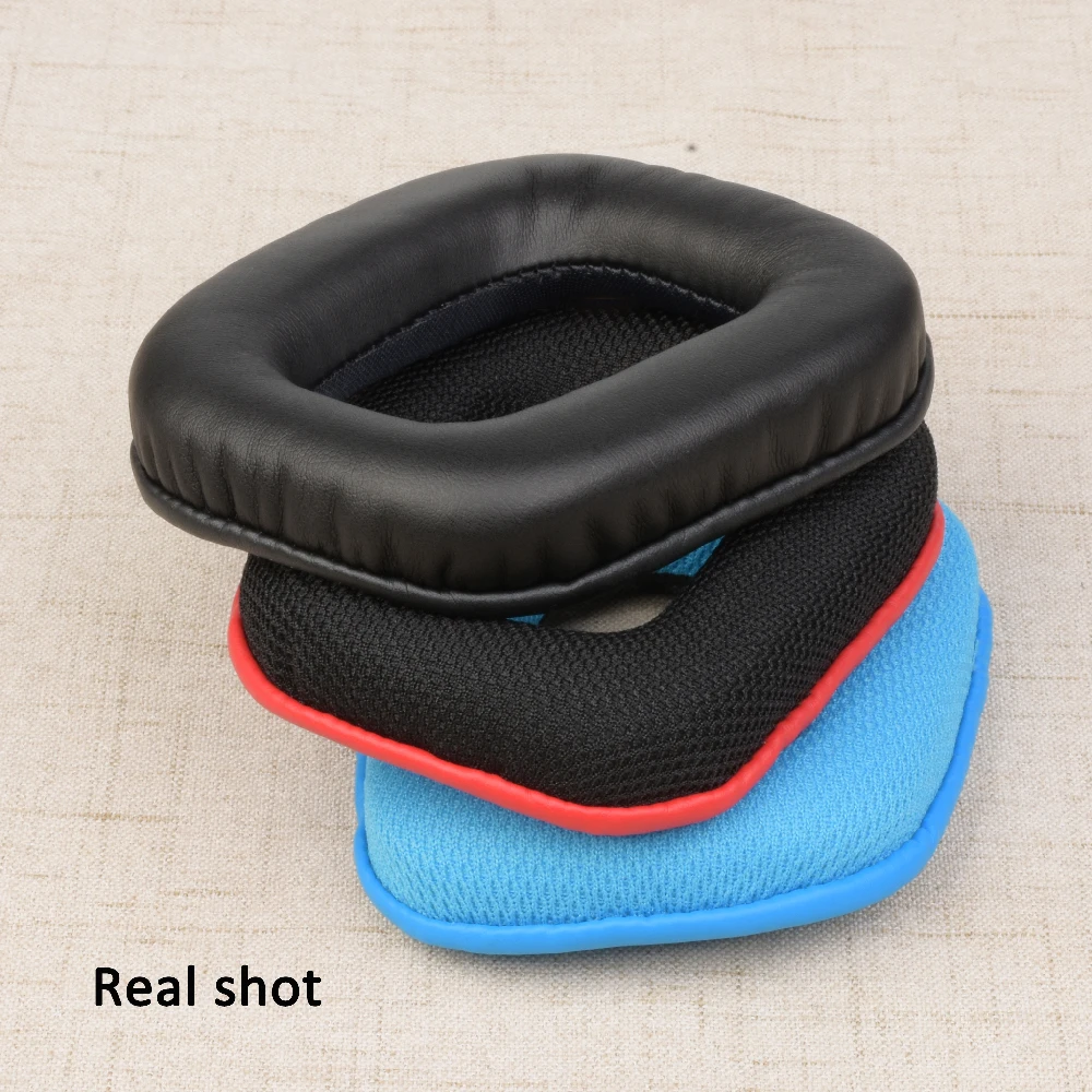 Hoofdtelefoon Oordopjes Covers Voor Logitech G35 G930 G430 F450 Hoofdtelefoon Kussen Pad Vervanging Oorkussens Head Beam Spons