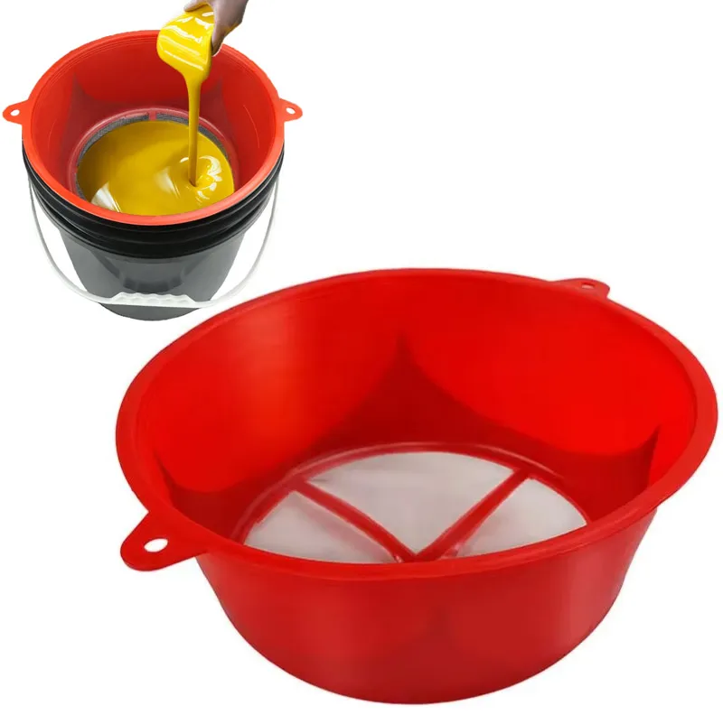 Reusable Paint Strainers for best performance in any type of paint Sieve Filter Cover Steel Mesh Net Plastic Funnel