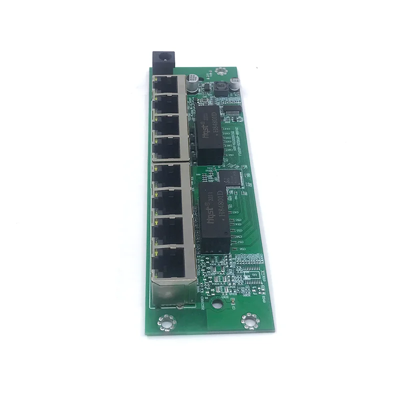 Wall Mounted 4POE 10/100M 4Port 10/100Mbps Ethernet Switch 8 10/100M Unmanaged 48VPOE Network Switch ip camera poe mikrotik
