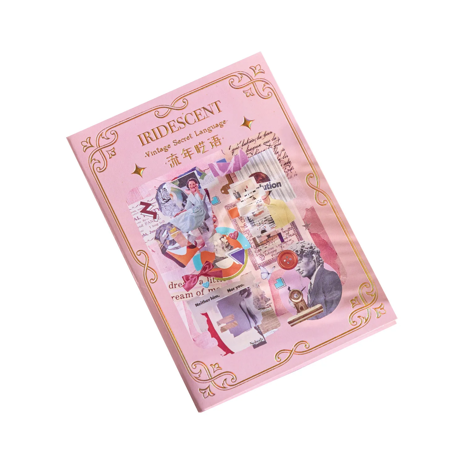 20 pcs vintage sticker book DIY  collage decorative paper Scrapbooking Material handmade Diary Album Junk Journal Supplies