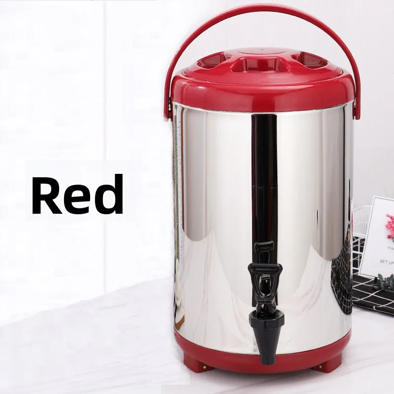 

Коммерческий большой контейнер для чая с молоком из нержавеющей стали Capaci, окрашенный Dewar для чая, прочный двухслойный изолированный контейнер