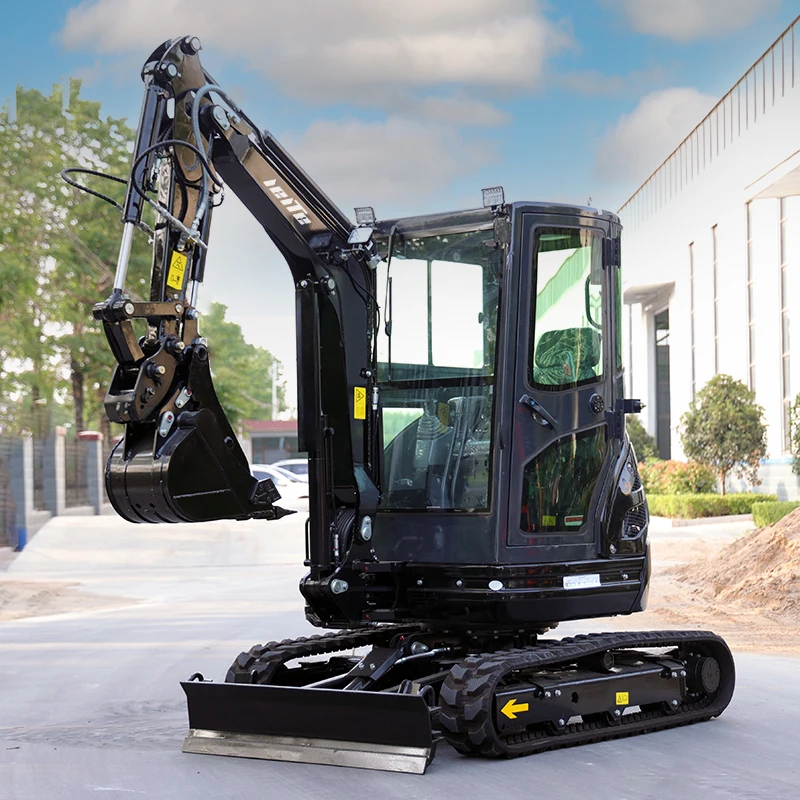 Cinese LEITE di alta qualità cingolato 1.8 Ton Mini escavatore idraulico Micro escavatore prezzi 2Ton piccolo Bagger vendita personalizzabile