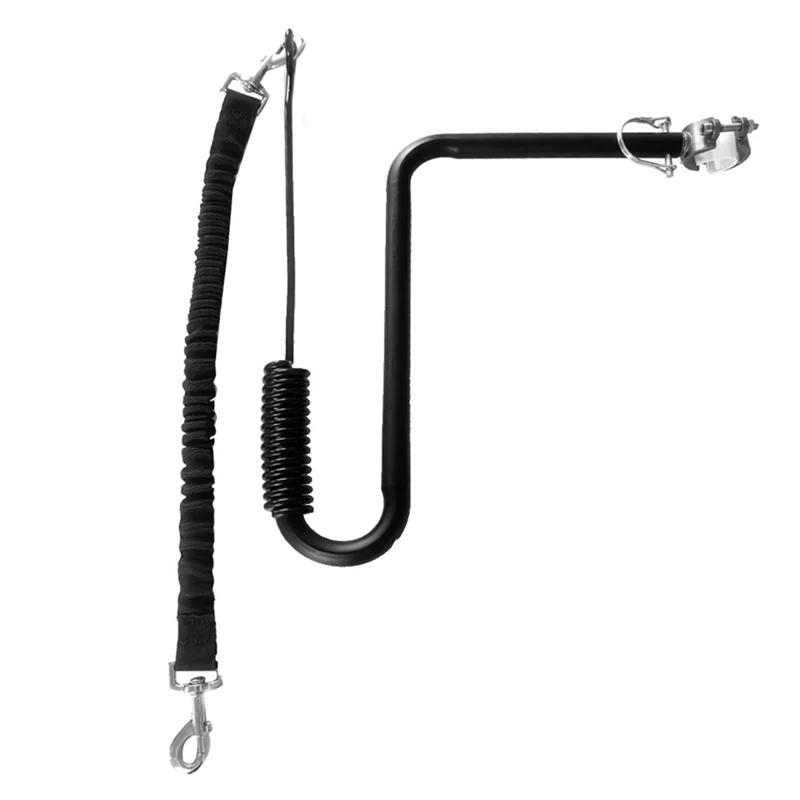 ABUI-Dog Bicycle Leash Heavy Duty Hands Free Attachment For Riding Cycling For Dog Bike Leash For Exercise