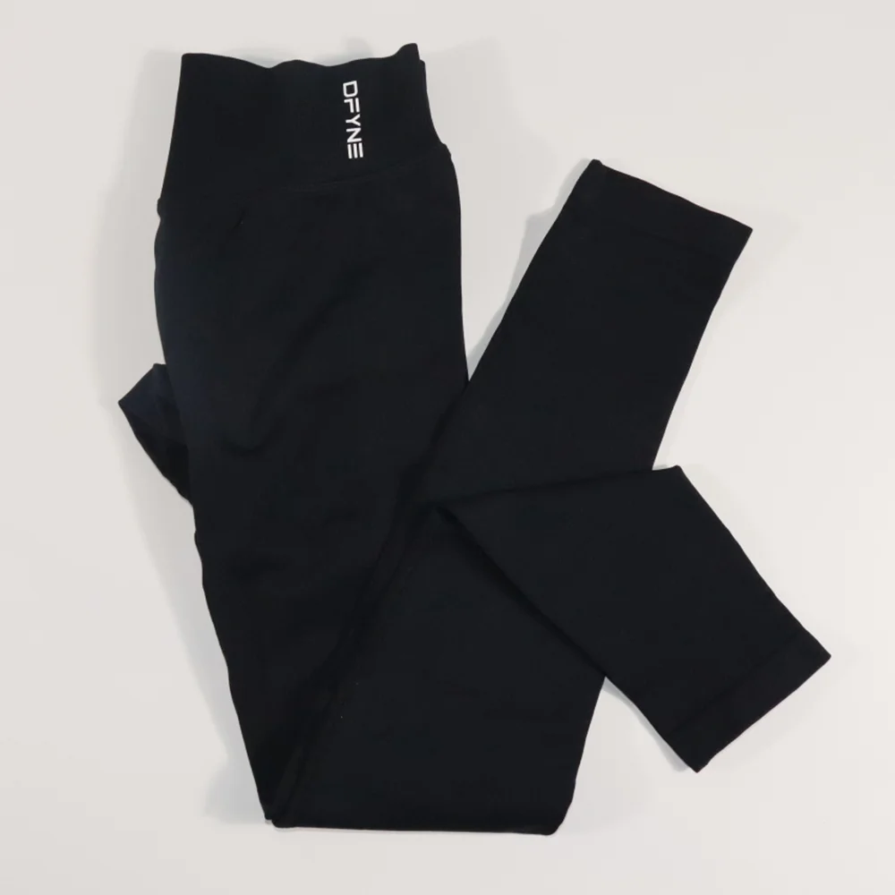 Dfyne Impact Leggings for Women Seamless Yoga Flex Scrunch Bum Gym Legging Low Waistband Fitness Sports Tights Newest Colors